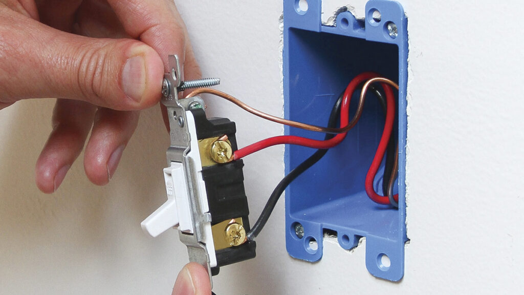 how to wire a light switch