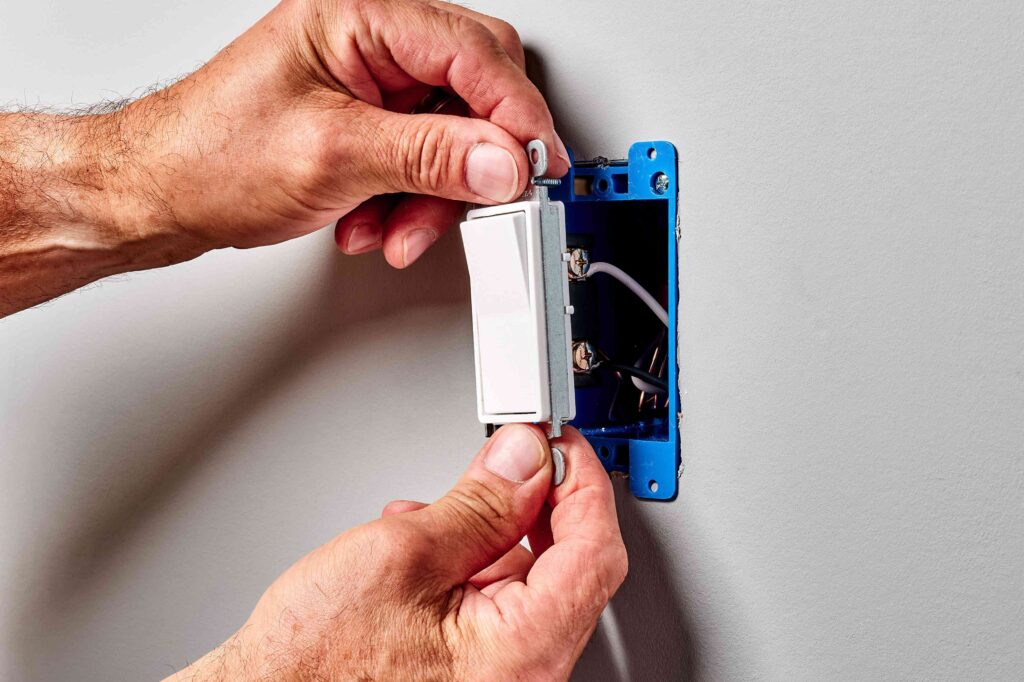 how to wire a light switch