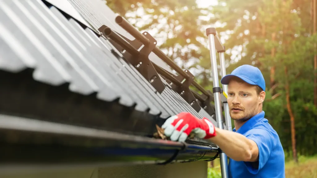 roof drain cleaning service