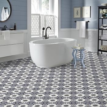 waterproof peel and stick floor tile
