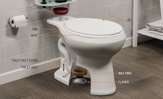 toilet plumbing diagram