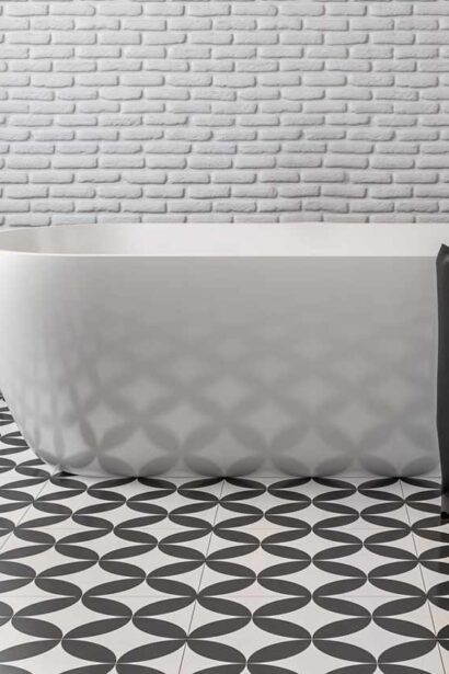 waterproof peel and stick floor tile